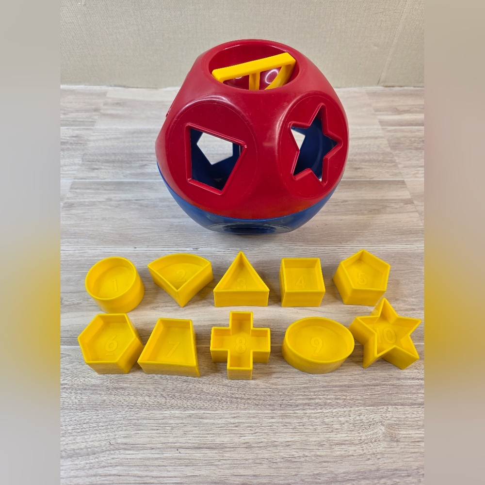 Tupperware Shape Sorter Toy